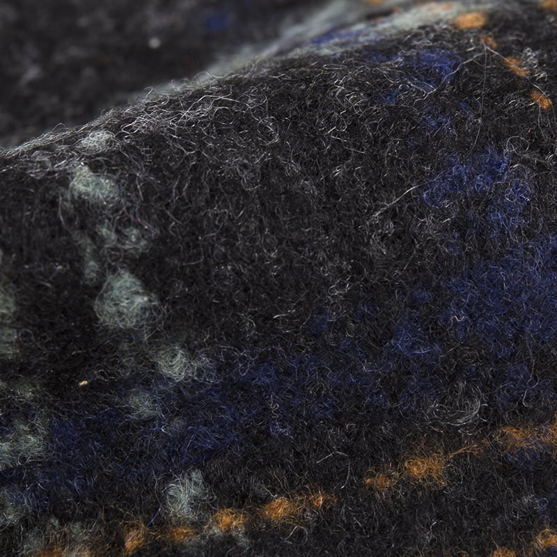 Tartan Ekose Döngü İpliği Kimyasal Elyaf Tüvit Kumaş 2146