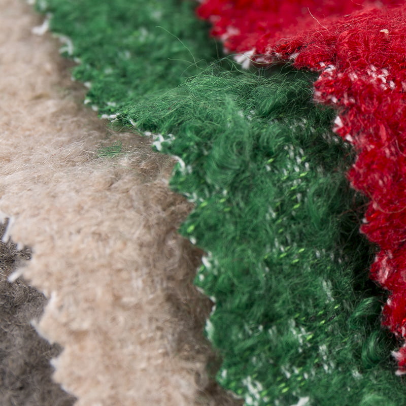 Kadın Giyim için Çok Renkli Berber Polar Tüvit Kumaş 2719