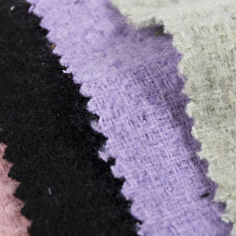 Yeni Moda Fırça Peluş Yün Tüvit Kumaş 2816