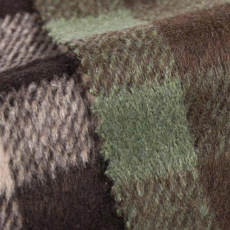 Tartan Ekose Pencere Camı Dimi %10 Yün %90 Polyester Tüvit Kumaş 2831