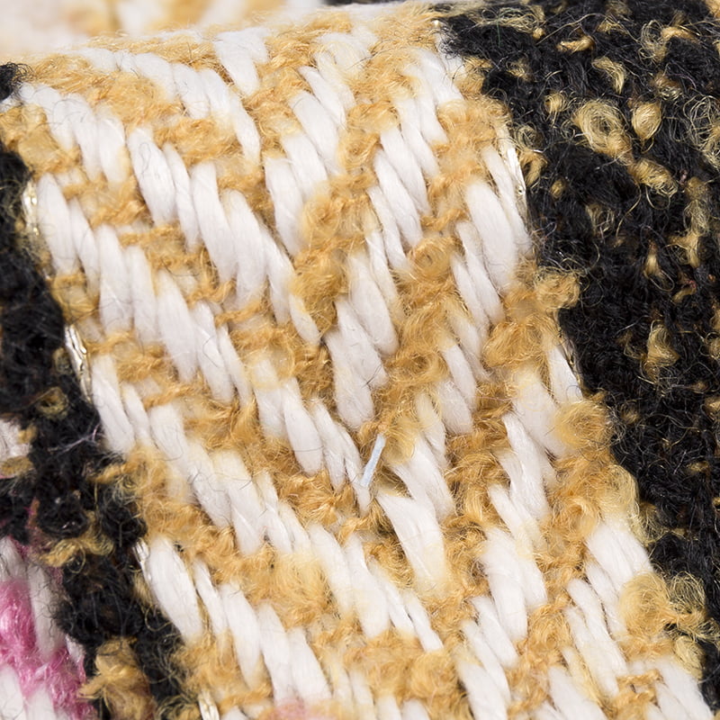 Jakarlı Kalın Balıksırtı Yün Tüvit Kumaş 3120