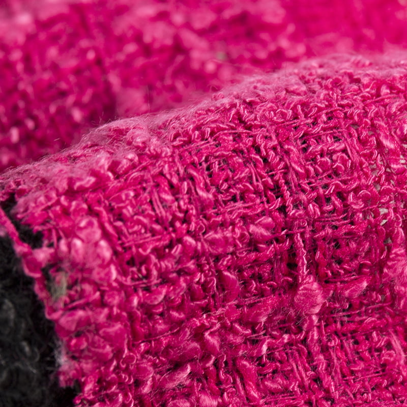 Elbise İçin Yün Polyester Chanel Kumaş 3179