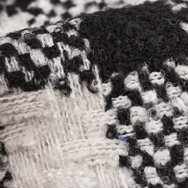 Coats İçin Kareli İplik Berber Polar Kumaş 3484