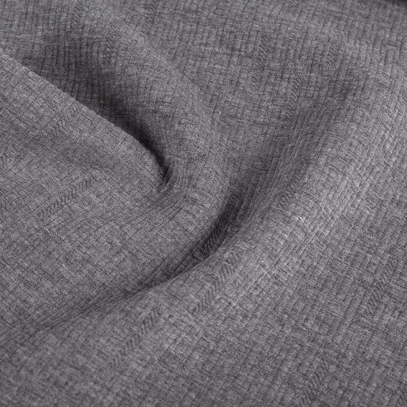 Kabartmalı Çerçeveler Örme Jakarlı Polyester Viskon Spandex Giyim Kumaşları AW23025