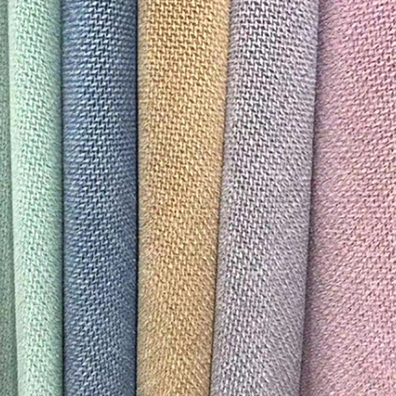 Balıksırtı Polyester Naylon Örme Jakarlı Sahte Vizon Kürk Kışlık Giyim Kumaşları H1801