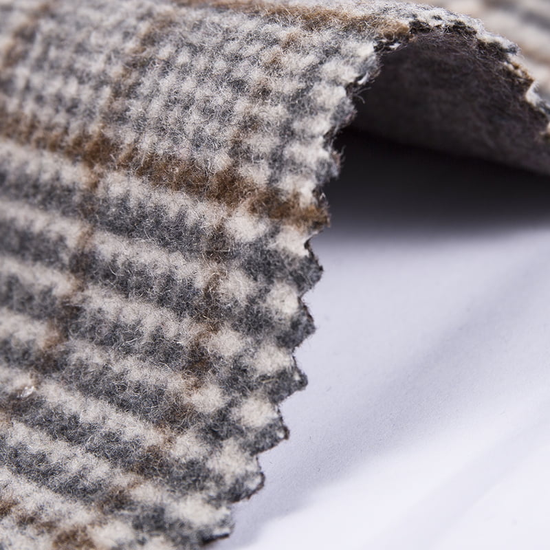 Dokuma Glen Ekose ağır Yün Kumaş SH2408