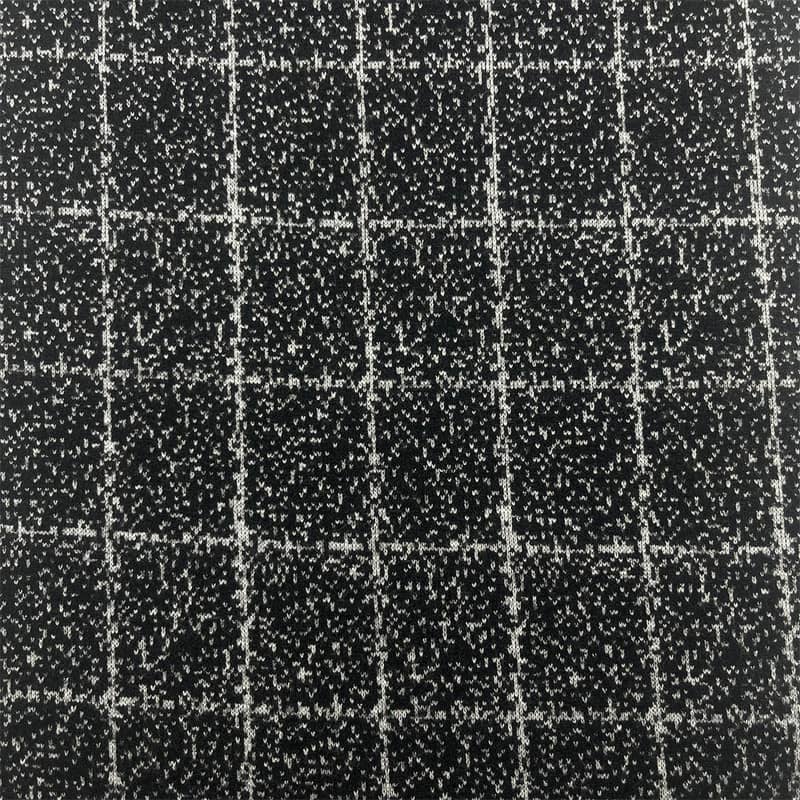 Ekose Nokta Desenli Blazer Yün Kumaş 182808-1